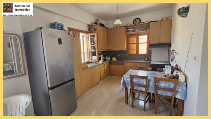 Kalamaki Kreta, Kalamaki Gebäude mit 2 Wohnungen, Meerblick Haus kaufen